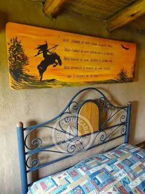 Bungalow Octógono  Santa María de las Sierras  Casa de Retiros Villa Serrana