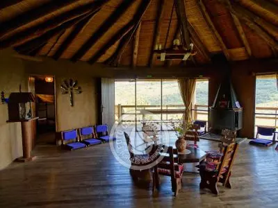 Bungalow Octógono  Santa María de las Sierras  Casa de Retiros Villa Serrana