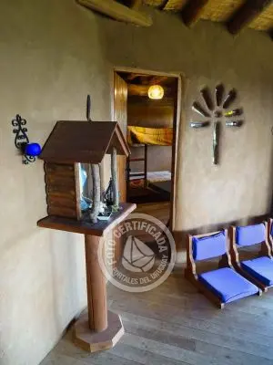 Bungalow Octógono  Santa María de las Sierras  Casa de Retiros Villa Serrana