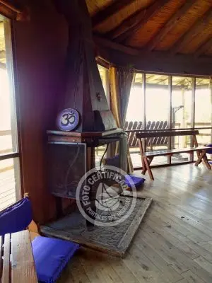 Bungalow Octógono  Santa María de las Sierras  Casa de Retiros Villa Serrana