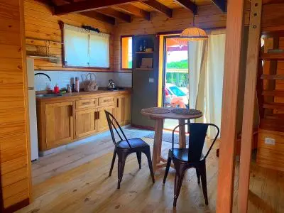 Cabaña Casa nueva Madera (2/3 personas) Punta del Diablo