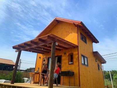 Cabaña Casa nueva Madera (2/3 personas) Punta del Diablo