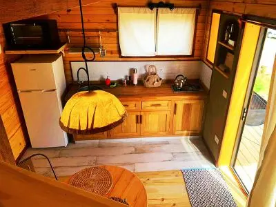 Cabaña Casa nueva Madera (2/3 personas) Punta del Diablo