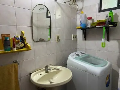 Toilette con lavarropas