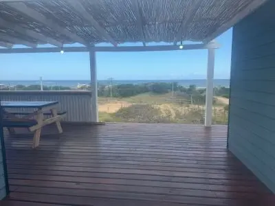 House la viuda y el mar  Punta del Diablo