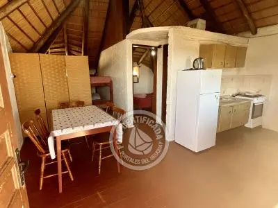 Cabaña Beija Flor Vip - al frente - hasta 5p Punta del Diablo