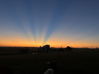 Cabaña Cabaña Océano y campo Atlántica