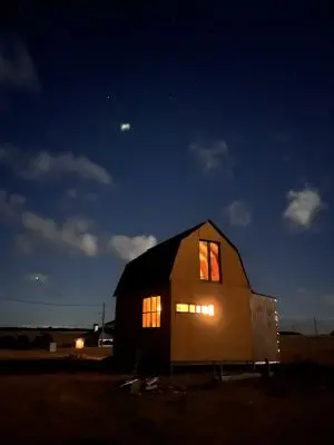 Cabana Cabaña Océano y campo Atlántica