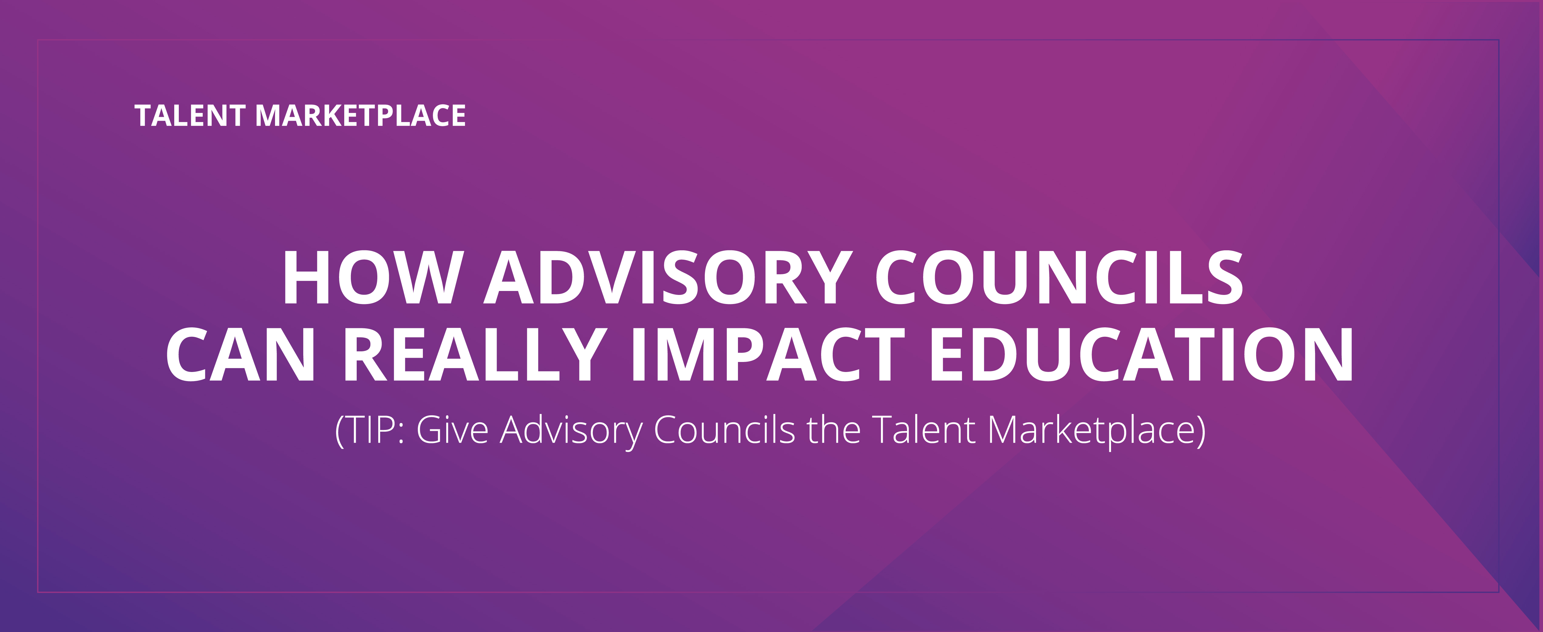How Advisory Councils Impact Education