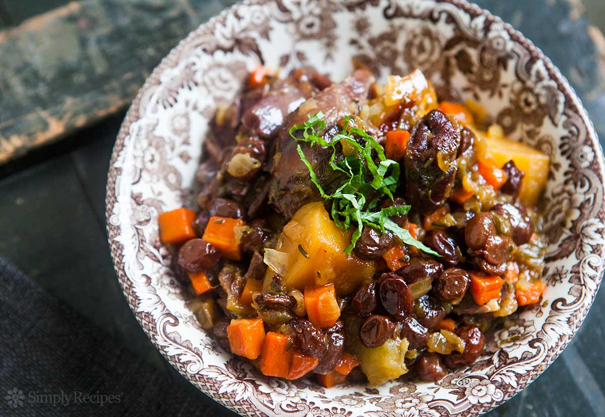 Braised Lamb Shanks