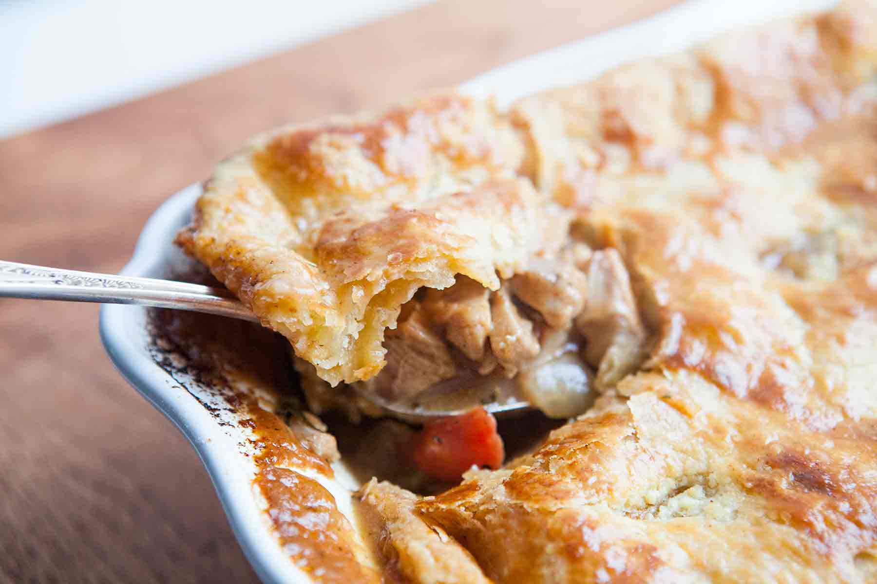 Cajun Turkey Pot Pie