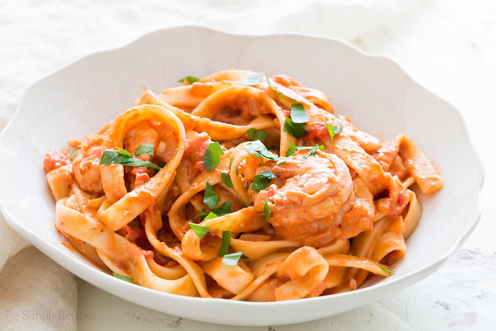 Shrimp Pasta alla Vodka