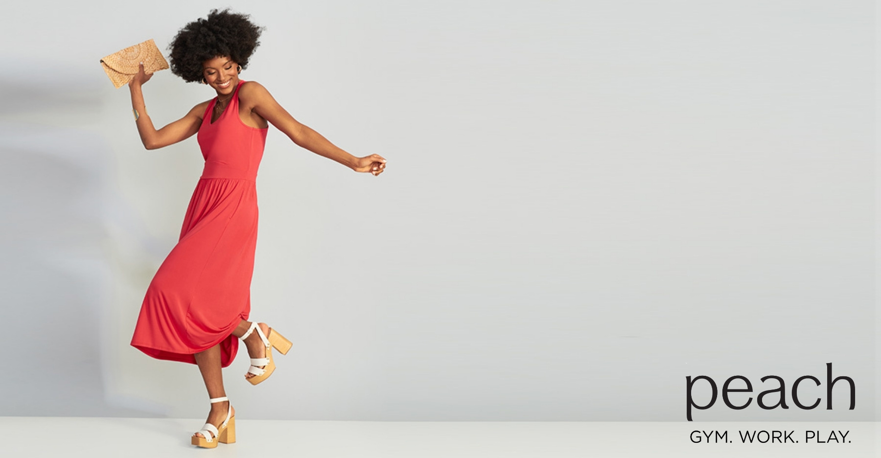 Peach Clothes for the Gym, Work & Play