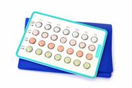 A 4-week supply of birth control pills.