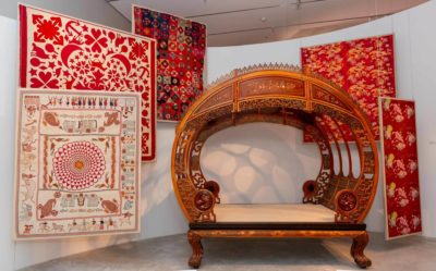 moon bed and textiles