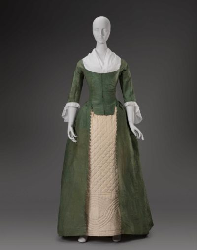 Artists in Europe. Robe à l’anglaise (English-style dress), about 1785