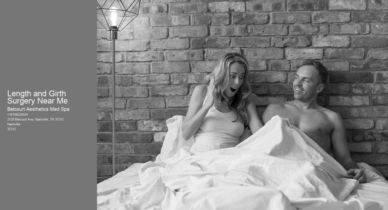 Length and Girth Surgery Near Me