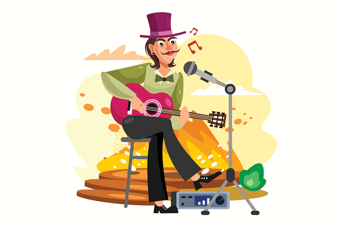 Acoustic Guitar Player