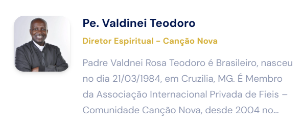 VENHA PEREGRINAR COM CANÇÃO NOVA E OBRA DE MARIA.