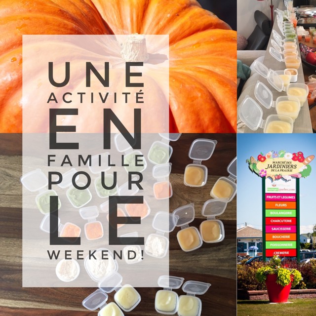 Une activité en famille pour le weekend!