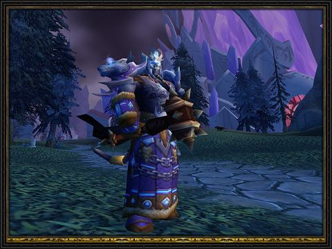 This guy dares you to make fun of his purple dress.