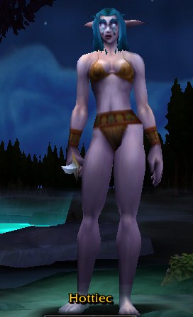 yeah, that dagger and bikini will really keep you safe while adventuring through the world.