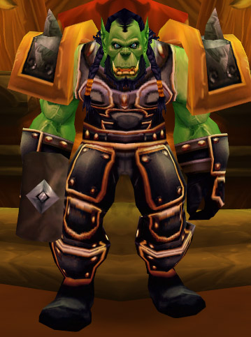 This slack jawed, blank eyed orc was the Horde’s leader and I, for one, shall follow him always.