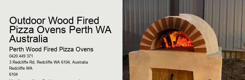 Outdoor Wood Fired Pizza Ovens Perth WA Australia