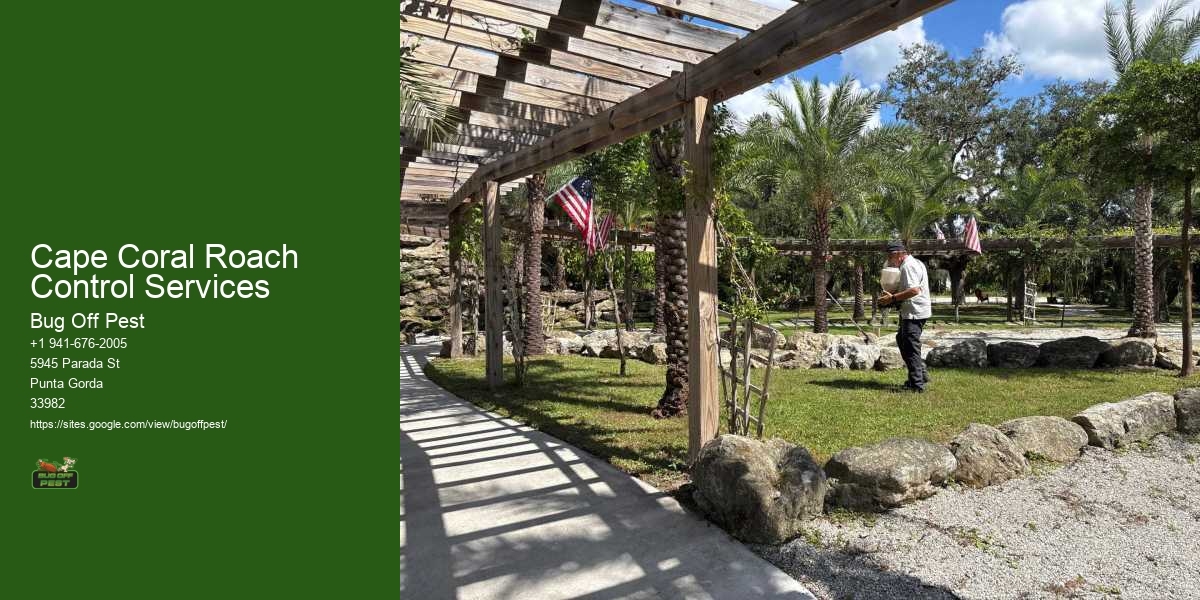 Cape Coral Roach Control Services