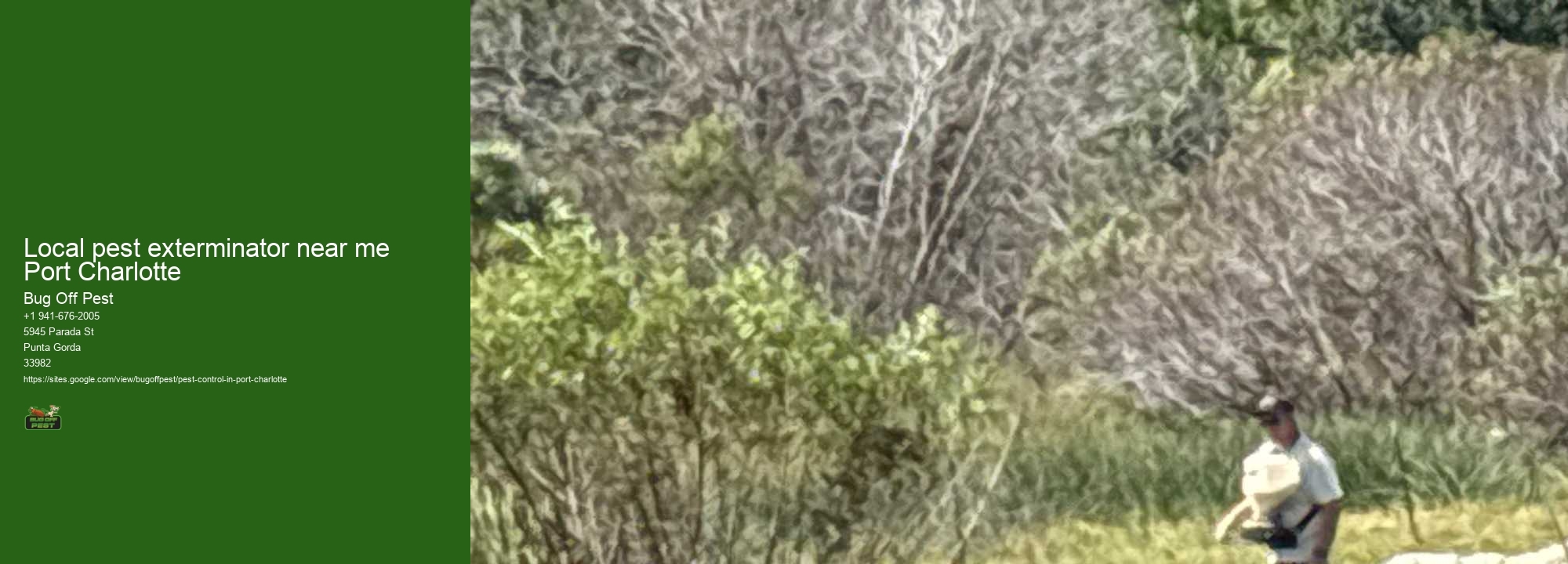 Local pest exterminator near me Port Charlotte