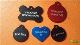 Placa De Identificação Pet