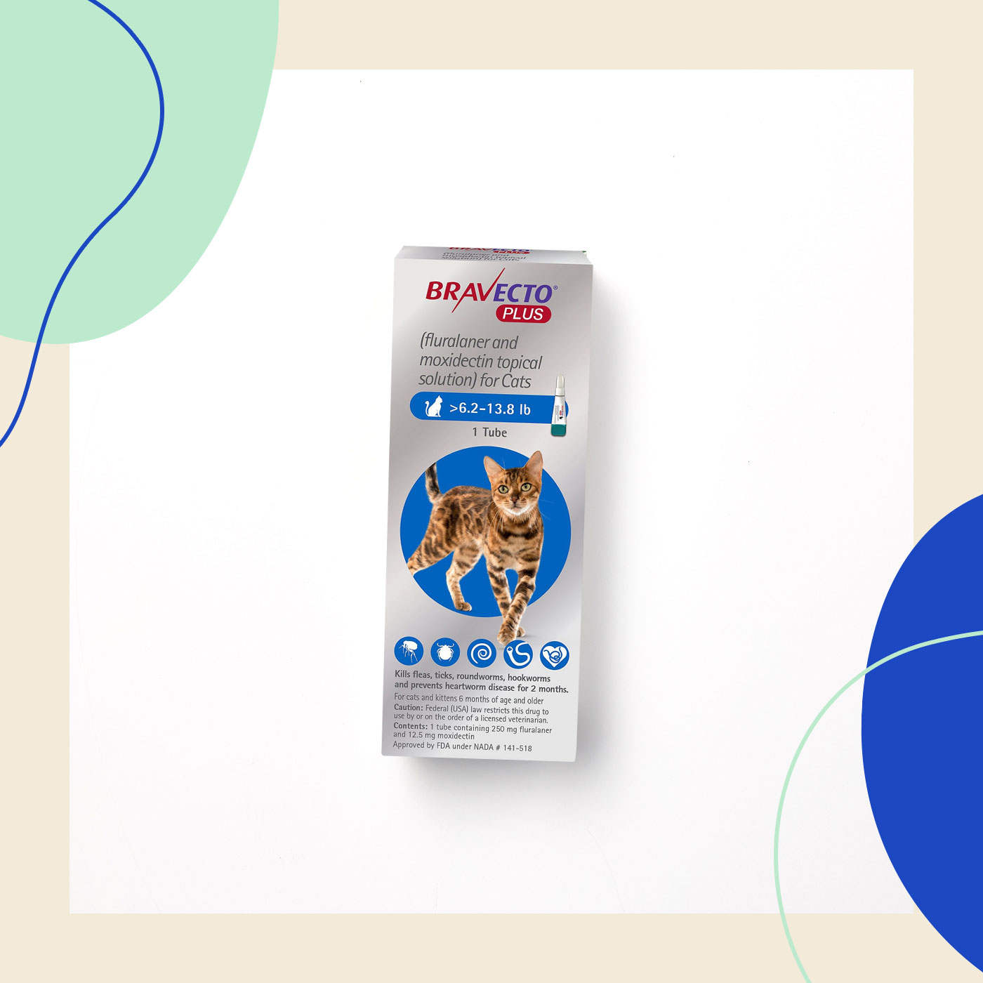 combination heartworm flea tick