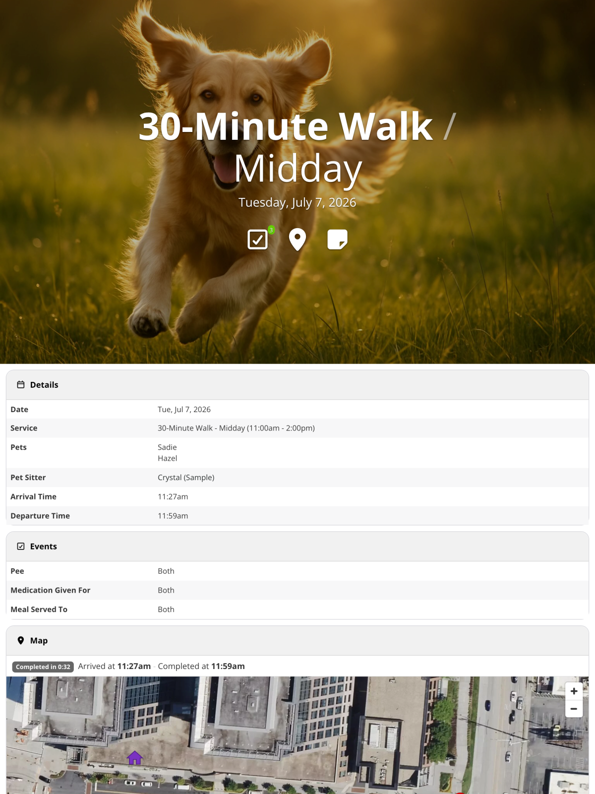 Turn each visit into a professional client update in Precise Petcare