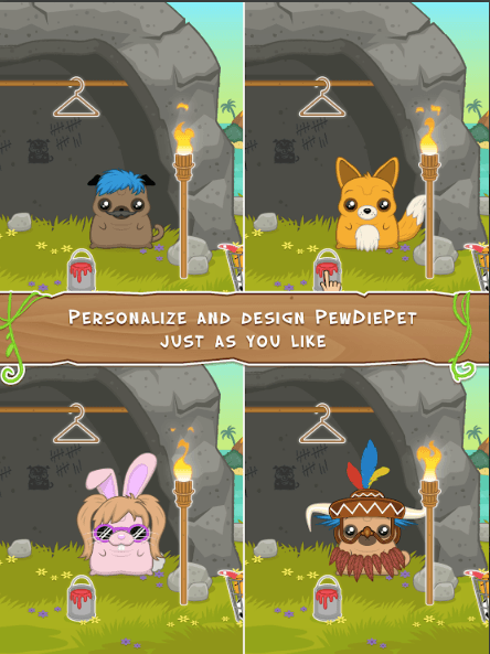 PewDiePet.top Screenshot
