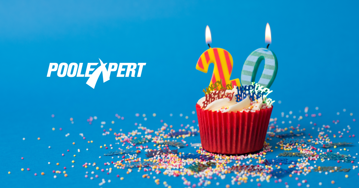PoolExpert is 20 years old