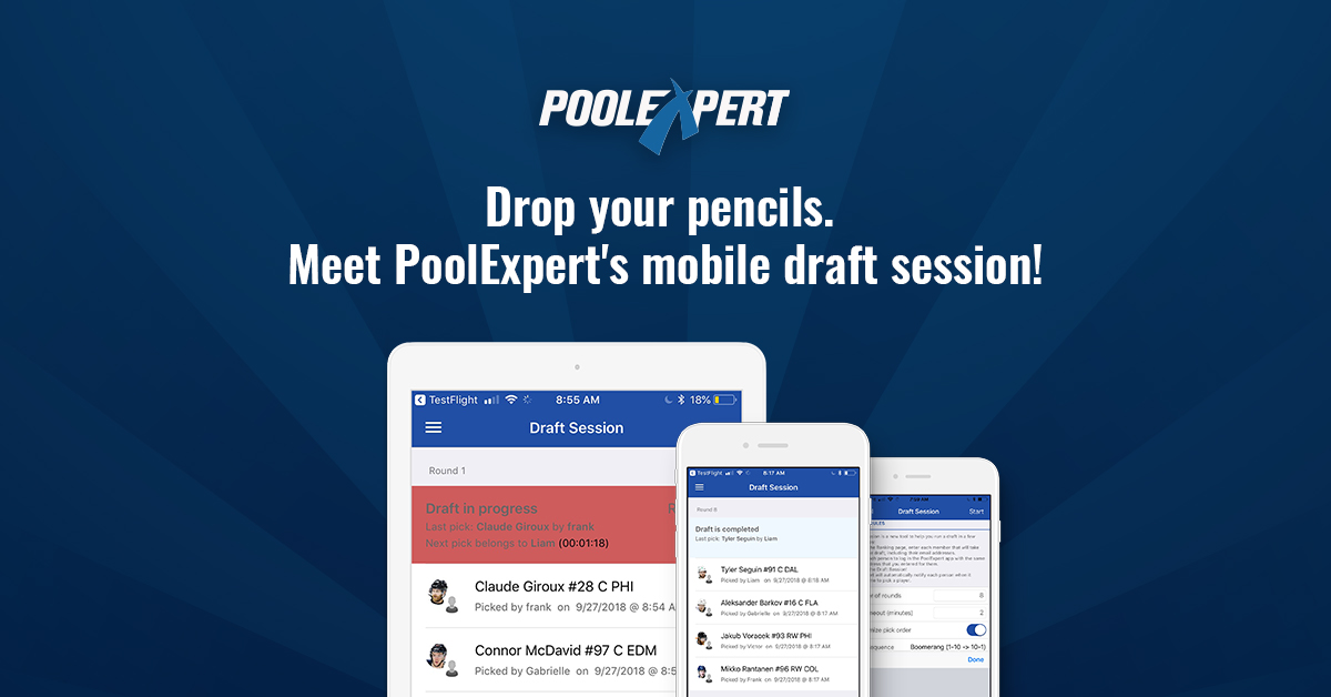 Learn more about mobile draft session