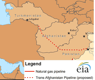 Proposed TAP Pipeline map. Photo courtesy of the Energy Information Administration.