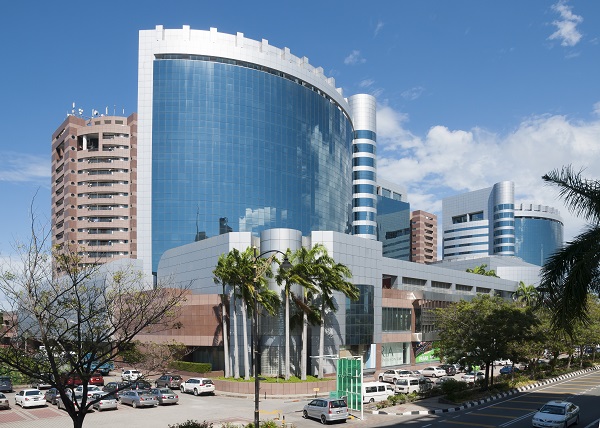 Labuan financial park, located in Victoria, Malaysia.