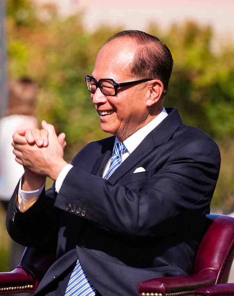 Photo: Li Ka-shing (WikiMedia Commons)