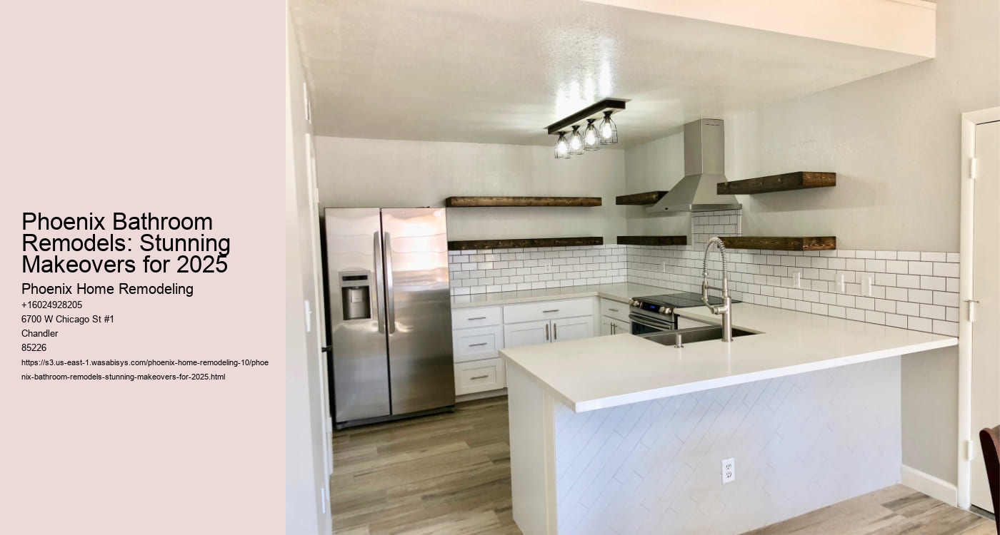 Phoenix Bathroom Remodels: Stunning Makeovers for 2025