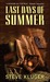 Last Days of Summer by Steve Kluger