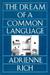 The Dream of a Common Language Poems 1974-1977 by Adrienne Rich