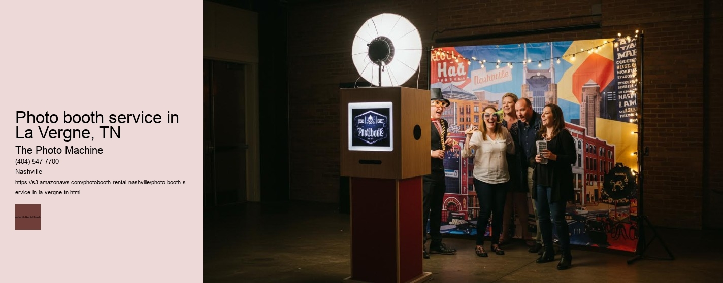 Photo booth service in La Vergne, TN