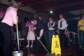 Caution wet floor