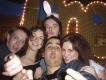 signs of a fun night, people are smiling.