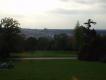 View of the city from the beer garden