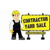 Contractor Yard Sale