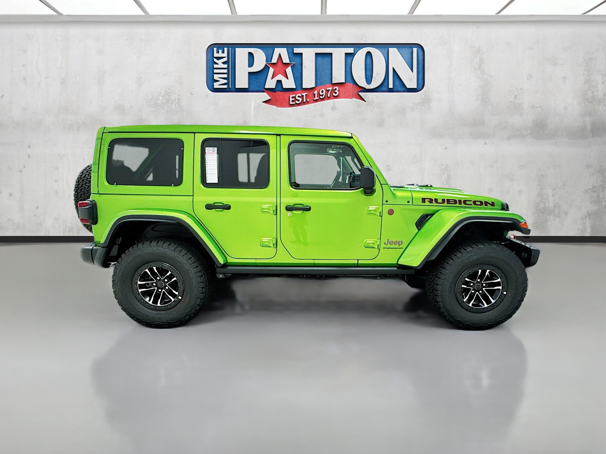 New Mojito Clearcoat 2025 Jeep Wrangler Rubicon X for Sale in