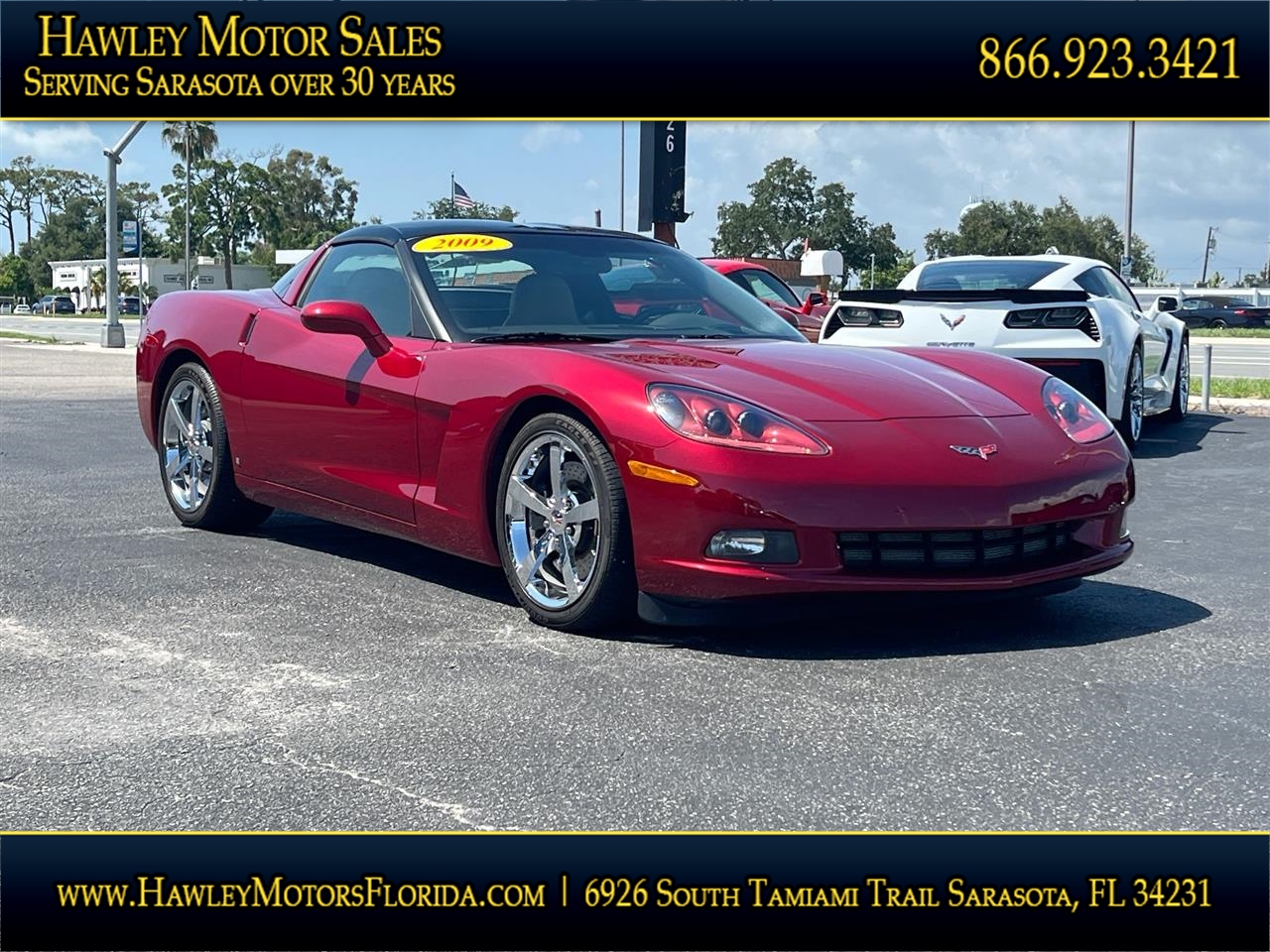 OAK 2009 Chevrolet Corvette Coupe Rear-Wheel Drive Manual