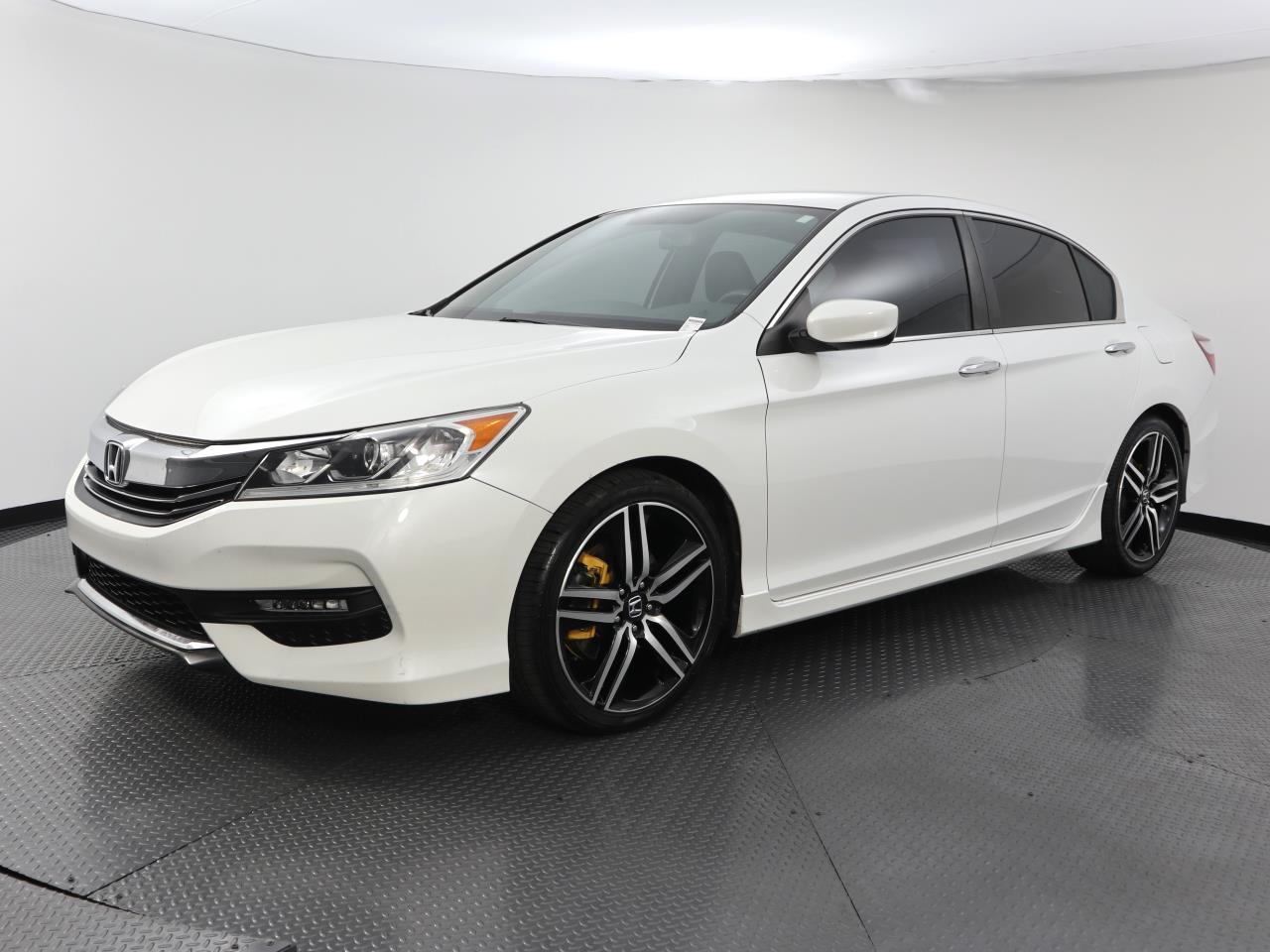 Used 2017 HONDA ACCORD SPORT for sale in WEST PALM 100589
